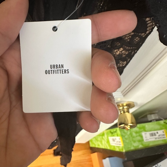 For Love & Lemons Black Lace Dress with Nude Underlining. Cotton-Nylon Size XS/P - Picture 7 of 8